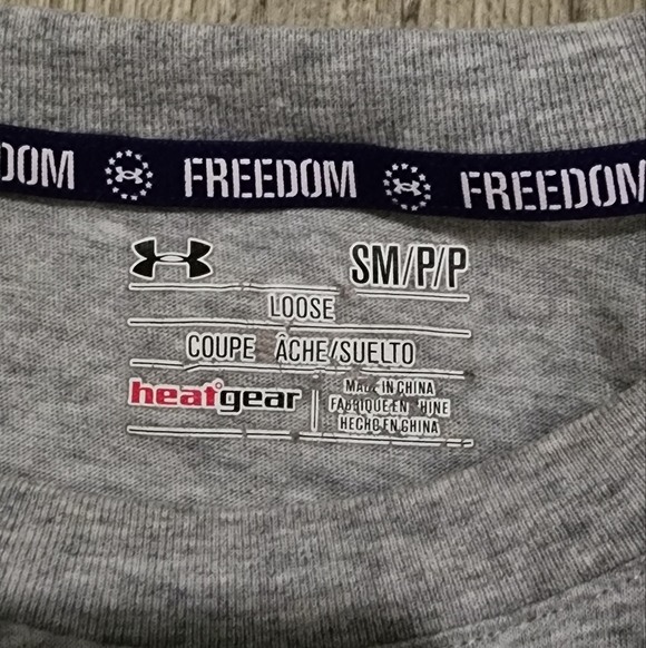 Under Armour Freedom "Believe In Heros" T-Shirt - Picture 3 of 6